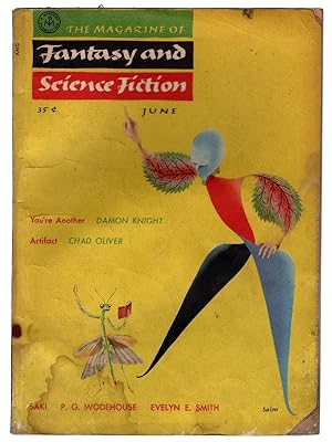 The Magazine of Fantasy and Science Fiction, June 1955. Your Another by Damon Knight & Artifact b...