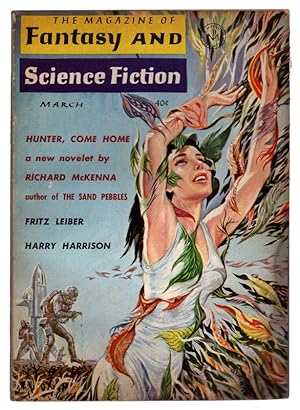 The Magazine of Fantasy and Science Fiction, March, 1963. Hunter, Come Home by Richard McKenna. C...