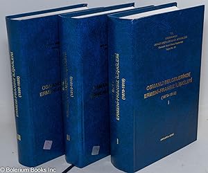 Osmanli belgelerinde Ermeni-Fransiz iliskileri [three-volume set]
