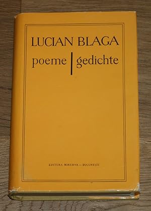 Poeme - Gedichte. Zweisprachige Rumänisch-Deutsche Ausgabe - Editie bilingva romana-germana.