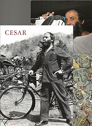 César (1921-1998) - a collection of 7 invitations