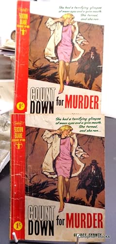 Sexton Blake: Count Down For Murder (x2) Sexton Blake Library No 493.