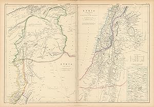Syria (North Division) // Syria (South Division) including Palestine and the Hauran // Environs o...