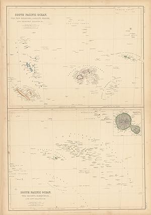 South Pacific Ocean. the New Hebrides, Loyalty, Feejee, and Friendly Islands, &c.// South Pacific...