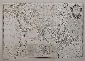 Kaart ter opheldering der Geschiedenis van de Bezittingen en den Koophandel der Europeaanen inde ...