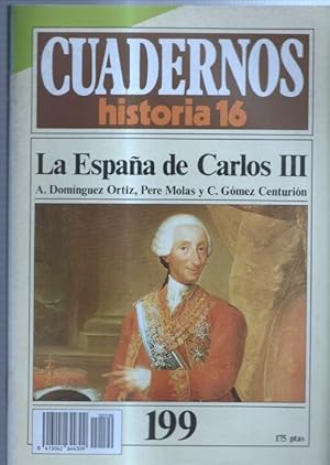 Revista Cuadernos Historia 16 numero 199: La España de Carlos III