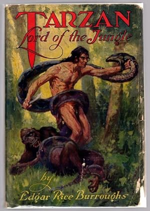 Tarzan Lord of the Jungle by Edgar Rice Burroughs (Reprint) Signed