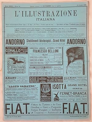 L'ILLUSTRAZIONE ITALIANA ANNO XXXV - N. 24 - 14 GIUGNO 1908,