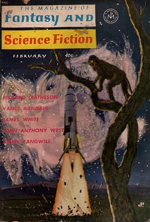 The Magazine of Fantasy and Science Fiction February 1963. Collectible Pulp Magazine.