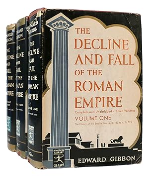 THE DECLINE AND FALL OF THE ROMAN EMPIRE 3 volume set