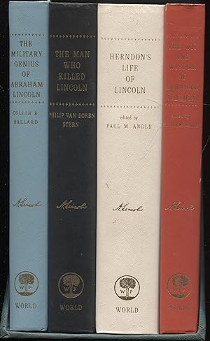 The Lincoln Centennial Library: The Military Genius of Abraham Lincoln, Herndon's Life of Lincoln...