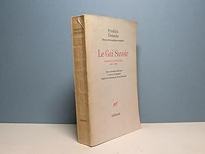 Oeuvres philosophiques complètes -5 Le Gai Savoir. Fragments posthumes (1881-1882)