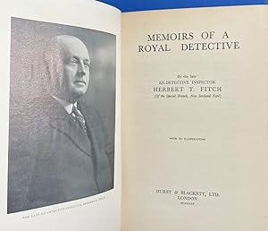 Memoirs of a royal detective,