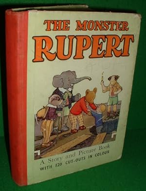 THE MONSTER RUPERT PICTURE & STORY BOOK WITH COLOUR CUT-OUTS