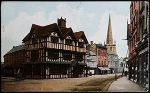 Hereford Old House Vintage Postcard Circa 1918