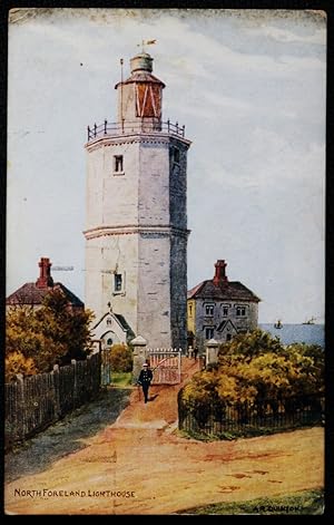 Lighthouse North Foreland Artist A.R. Quinton 1933