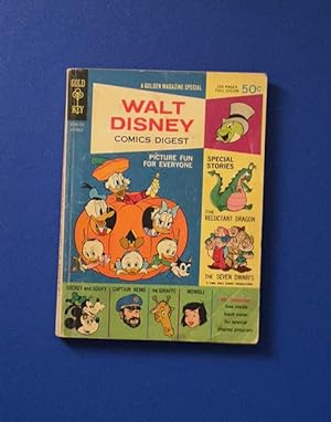 Walt Disney Comics Digest #4 1968-Carl Barks art-Donald Duck-Seven Dwarfs-Reluctant Dragon-Comics...