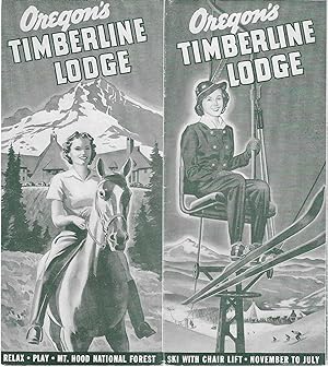 Oregon's Timberline Lodge: Relax - Play - Mt. Hood National Forest. Ski With Chair Lift - Novembe...