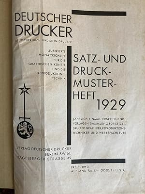 Satz- und Druck-Muster-Heft 1929