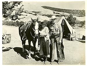 "BLANCO SEIGNEUR DES PRAIRIES (WILD HORSE MESA)" Réalisé par Henry HATHAWAY en 1932 avec de gauch...