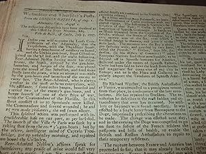 Newspaper. The Northampton Mercury 1797.1798. [ 2 Full Years ]