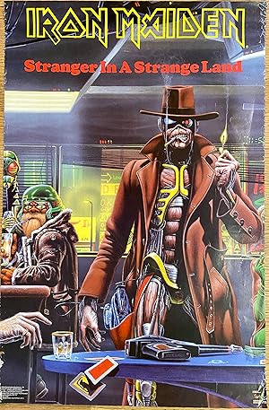 DEREK RIGGS: IRON MAIDEN Stranger in a Strange Land, 56 x 84 cm POSTER