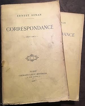 Correspondance. Deux tomes. 1846-1871. 1872-1892.