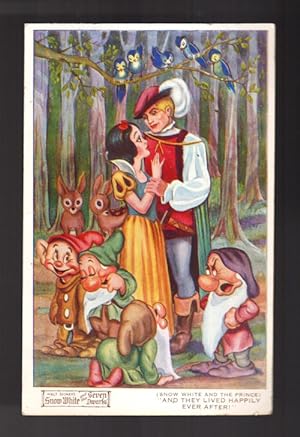 Snow White and the Prince - Happy Ever After Postcard