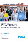 Personal Laboral (Grupos C, D y E) de la Administración General. Temario y Test materias comunes....