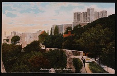 Dover Castle Vintage Battlements Postcard