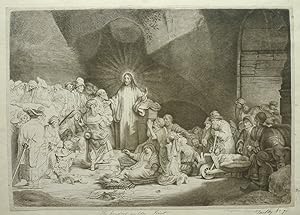 Christ healing the sick [The Hundred Guilder Print]
