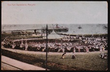 Margate Bandstand Vintage Antique 1910 Postcard