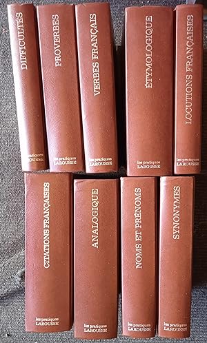 Les dictionnaires pratiques du langage - 9 volumes