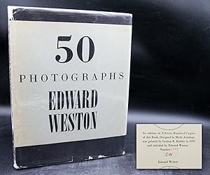 50 Photographs by Edward Weston (Signed First Edition)