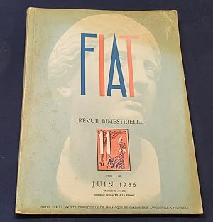FIAT - Revue bimestrielle - Numéro consacré à la femme - Juin 1936