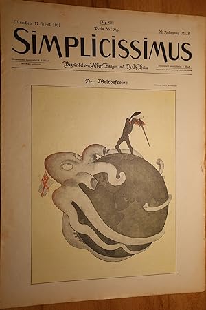 Simplicissimus, 22. Jg., Nr. 3, 17. April 1917. Begründet von Albert Langen und Th. Th. Heine.