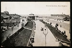 New Brighton Victoria Gardens 1919 Postcard