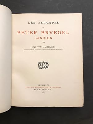 Les estampes de Peter Bruegel l'Ancien.