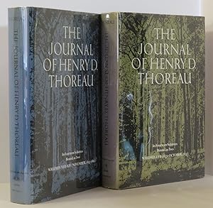 The Journal of Henry David Thoreau In Fourteen Volumes Bound As Two [ Complete Set ]