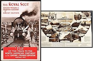 The Royal Scot London Midland & Scottish Railway of Great Britain Visit of the Train to the North...