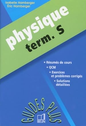 Physique Terminale S - Isabelle Hamberger