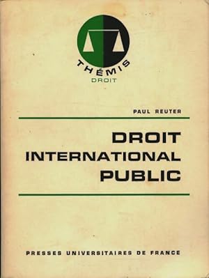 Droit international public - Paul Reuter