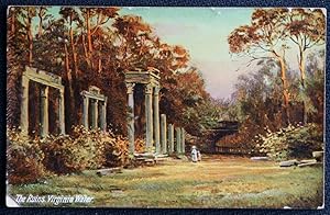 Virginia Water Vintage Postcard