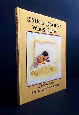 KNOCK KNOCK! Who's There? - Signed by Anthony Browne with Original Drawing