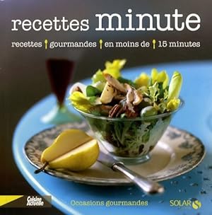 Recettes minute - Martine Lizambard