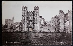 Midhurst Cowdray Ruins Vintage Postcard