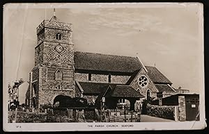 Seaford Parish Church Vintage Postcard