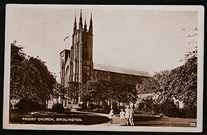 Bridlington Priory Church 1930 Postcard