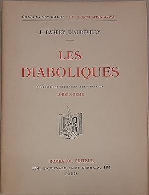 Les Diaboliques. Sept compositions originales, hors-texte, de Lobel-Riche, reproduites en taille-...
