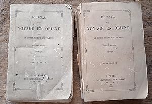 Journal d'un voyage en Orient - 2 tomes